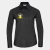 Russell Collection Ladies Long Sleeve Easy Care Oxford Shirt Thumbnail