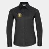 Russell Collection Ladies Long Sleeve Easy Care Oxford Shirt Thumbnail