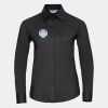 Russell Collection Ladies Long Sleeve Easy Care Oxford Shirt Thumbnail
