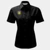 Russell Collection Ladies Short Sleeve Easy Care Poplin Shirt Thumbnail